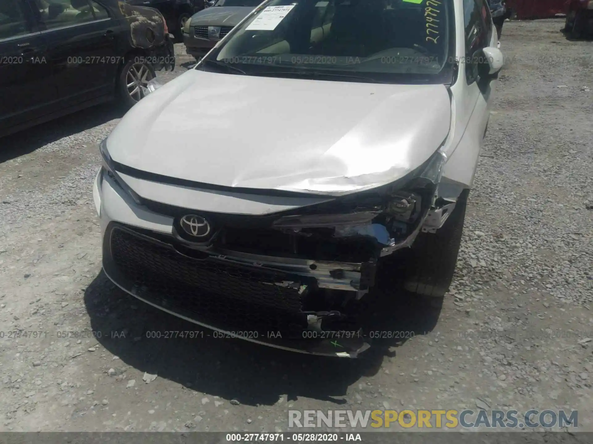 6 Photograph of a damaged car JTDEPRAE1LJ007277 TOYOTA COROLLA 2020