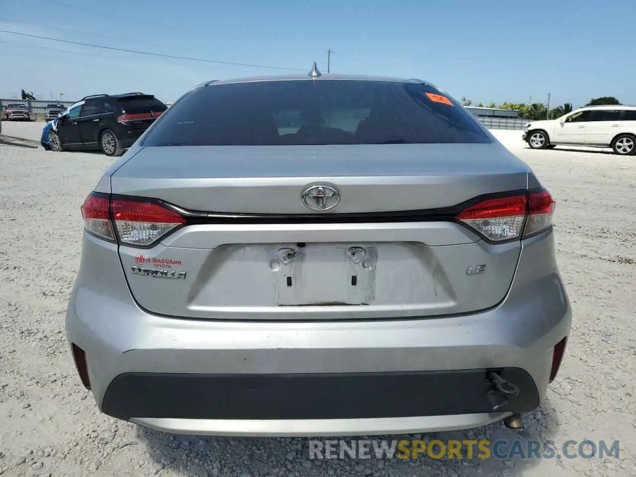 6 Photograph of a damaged car JTDEPRAE1LJ008056 TOYOTA COROLLA 2020