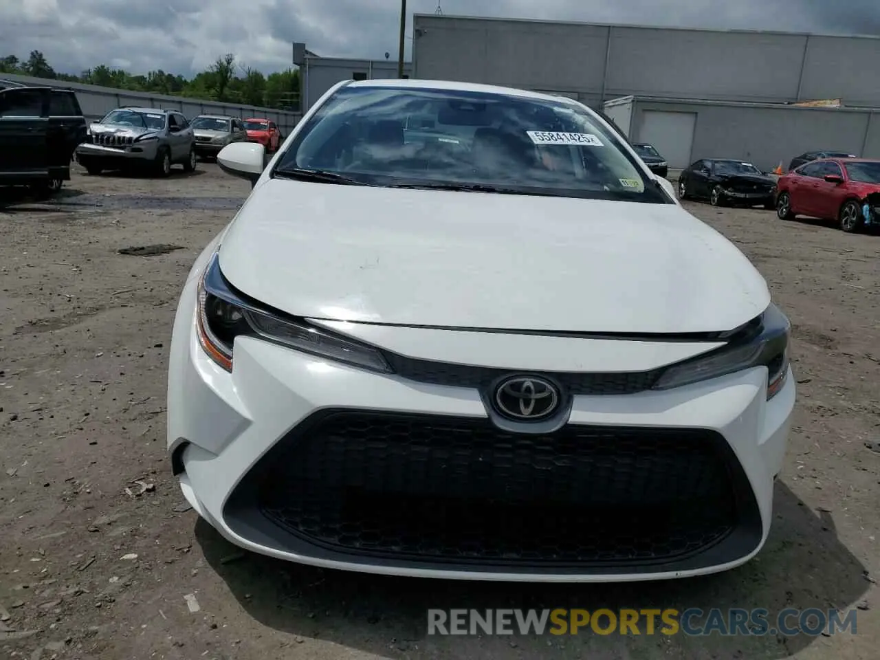5 Photograph of a damaged car JTDEPRAE1LJ024743 TOYOTA COROLLA 2020