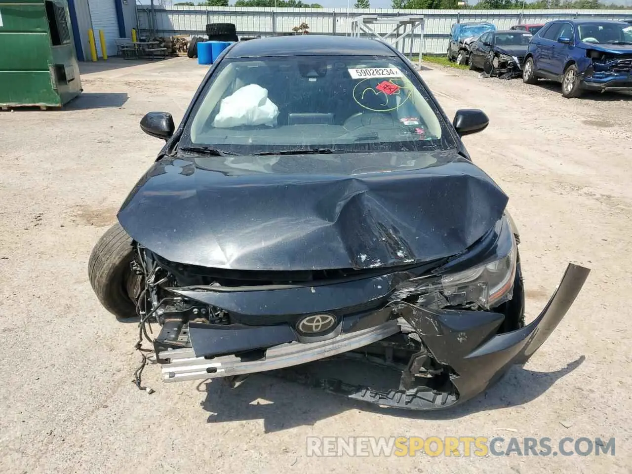 5 Photograph of a damaged car JTDEPRAE1LJ026153 TOYOTA COROLLA 2020