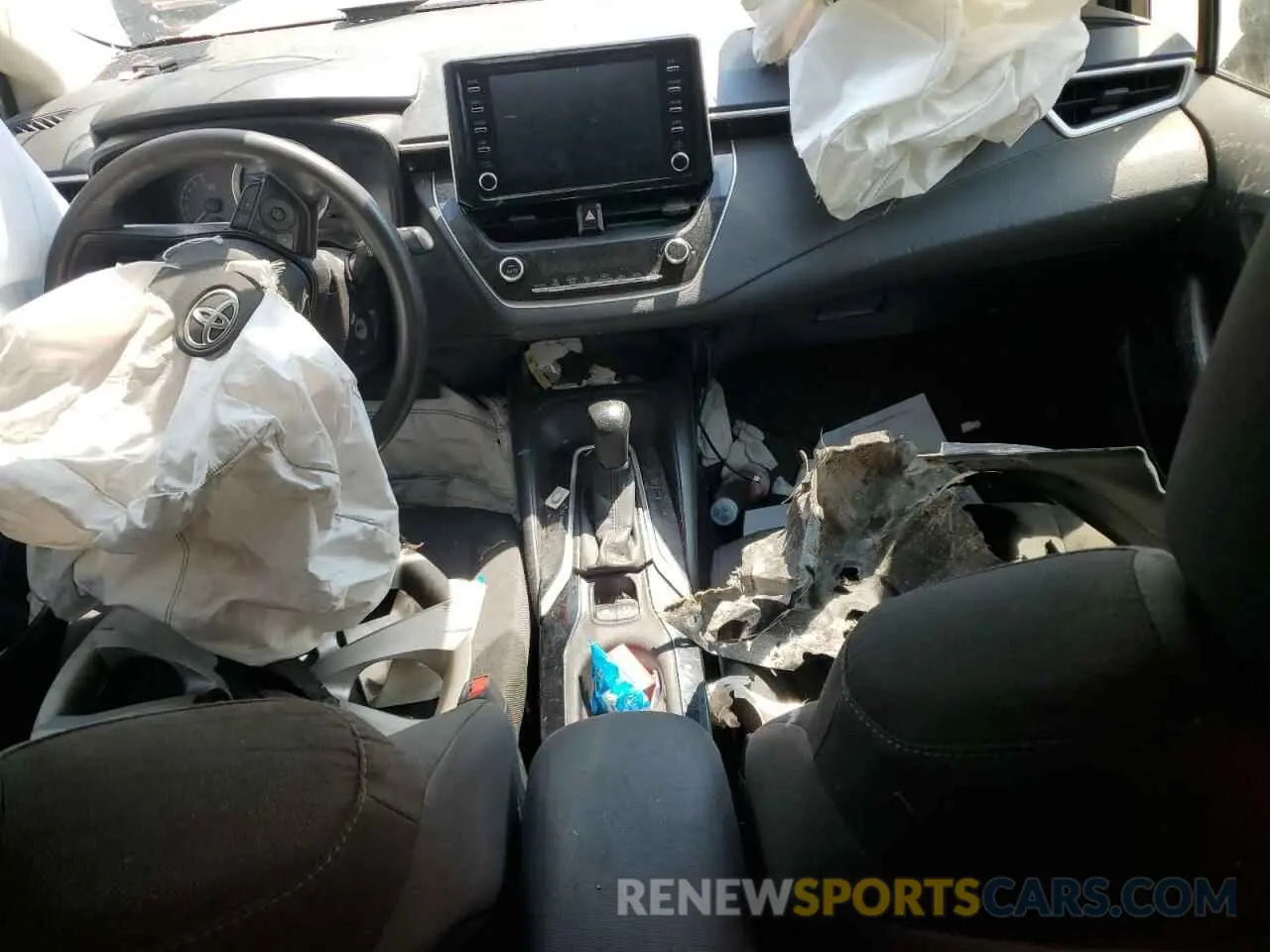 8 Photograph of a damaged car JTDEPRAE1LJ026153 TOYOTA COROLLA 2020