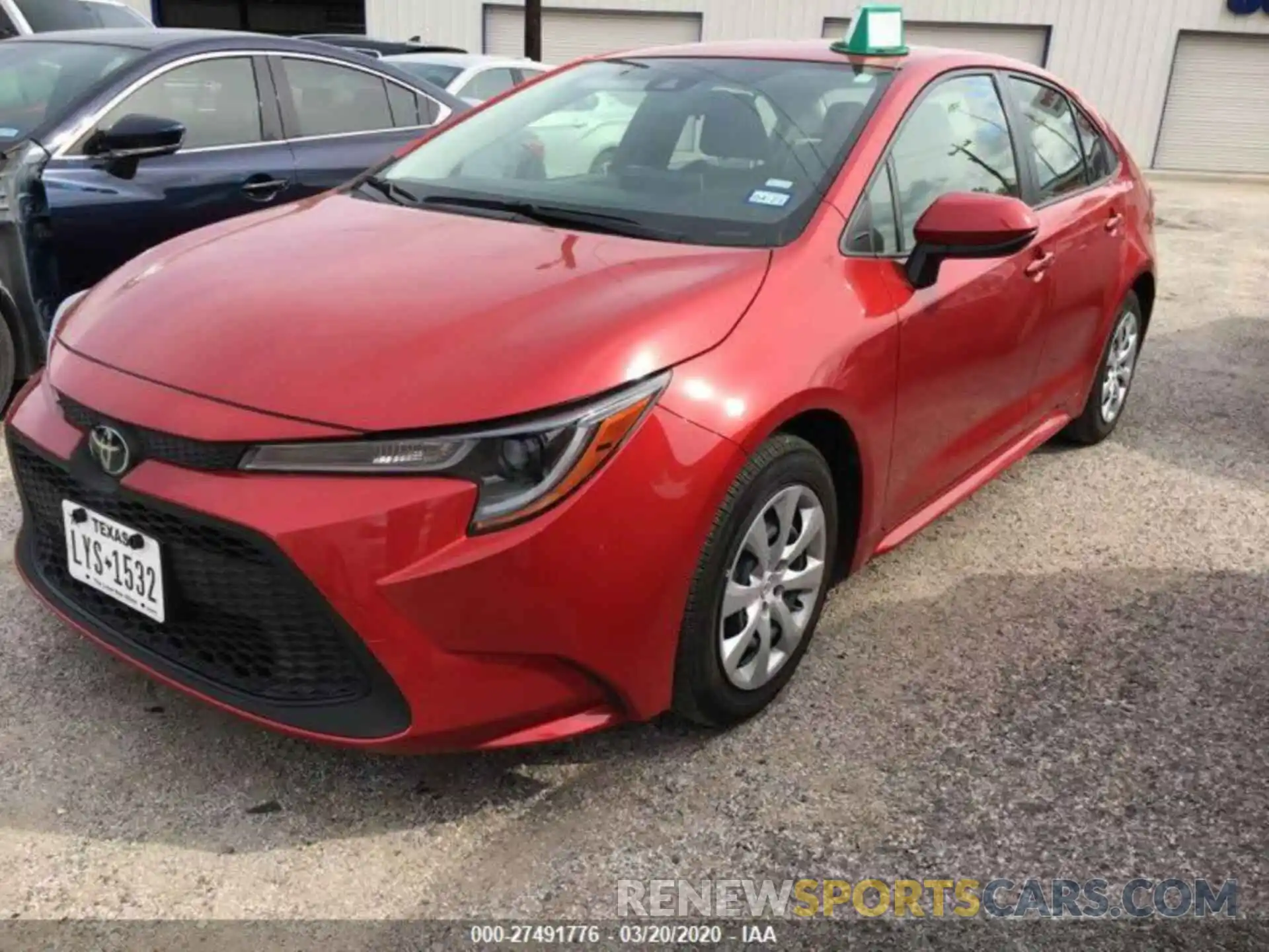 5 Photograph of a damaged car JTDEPRAE1LJ026864 TOYOTA COROLLA 2020