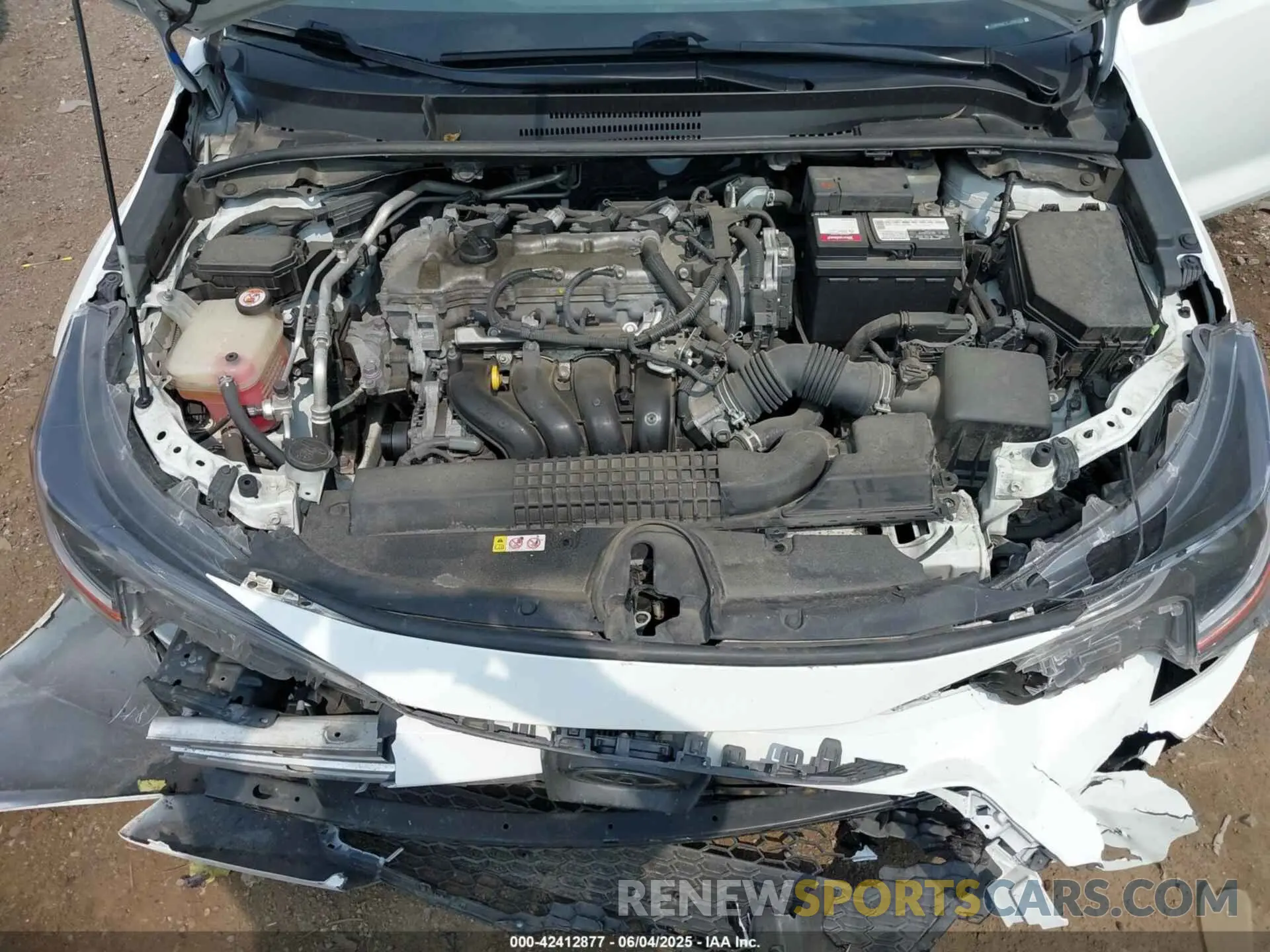 10 Photograph of a damaged car JTDEPRAE1LJ035192 TOYOTA COROLLA 2020