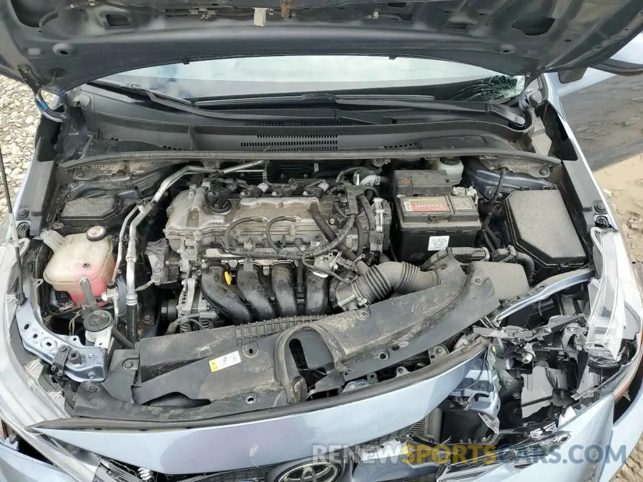 11 Photograph of a damaged car JTDEPRAE1LJ039985 TOYOTA COROLLA 2020