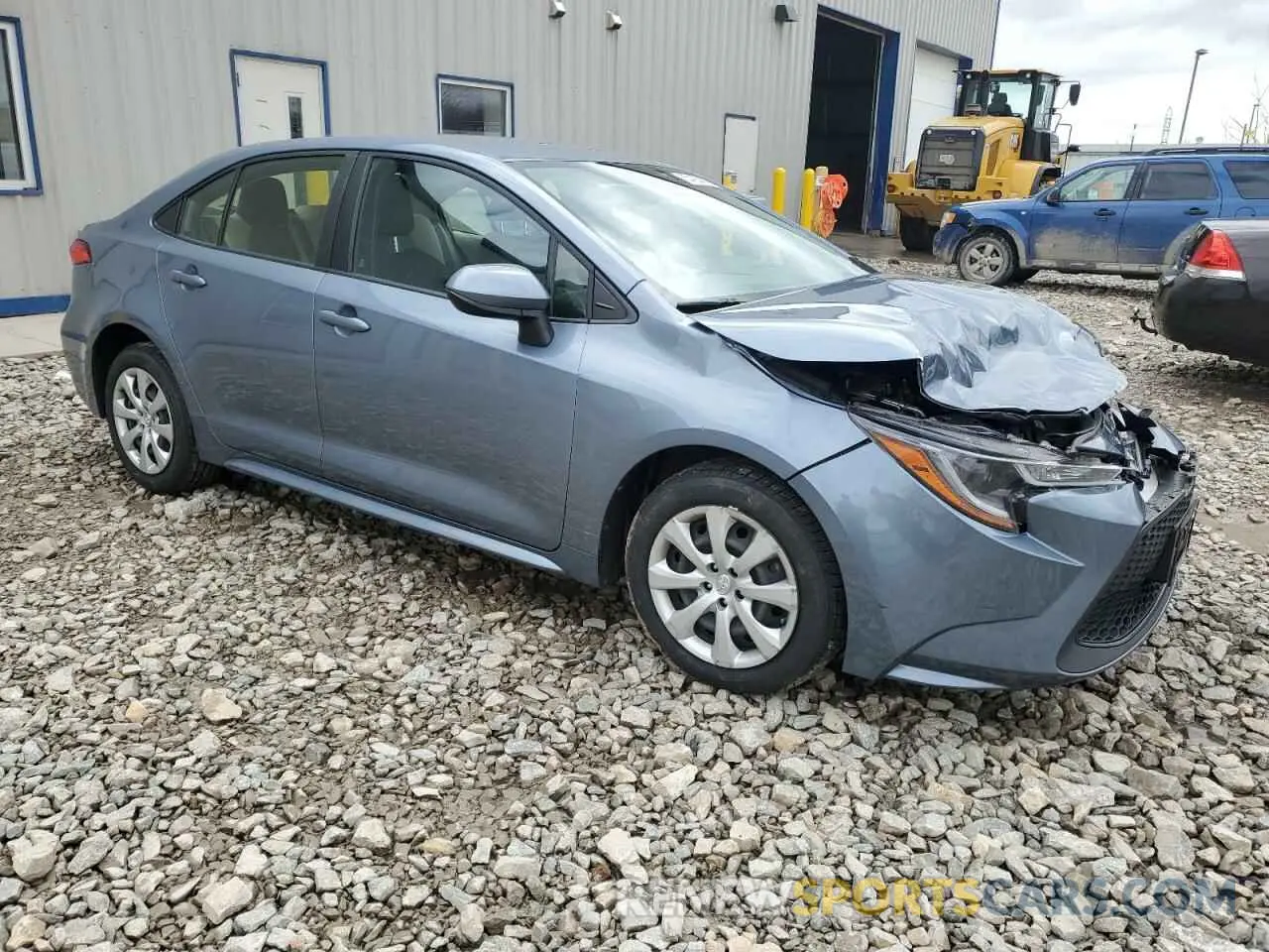 4 Photograph of a damaged car JTDEPRAE1LJ039985 TOYOTA COROLLA 2020