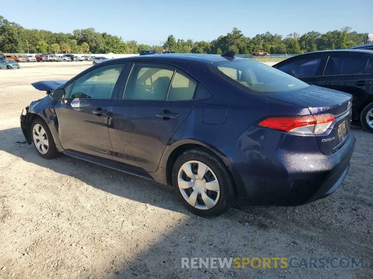 2 Photograph of a damaged car JTDEPRAE1LJ050811 TOYOTA COROLLA 2020