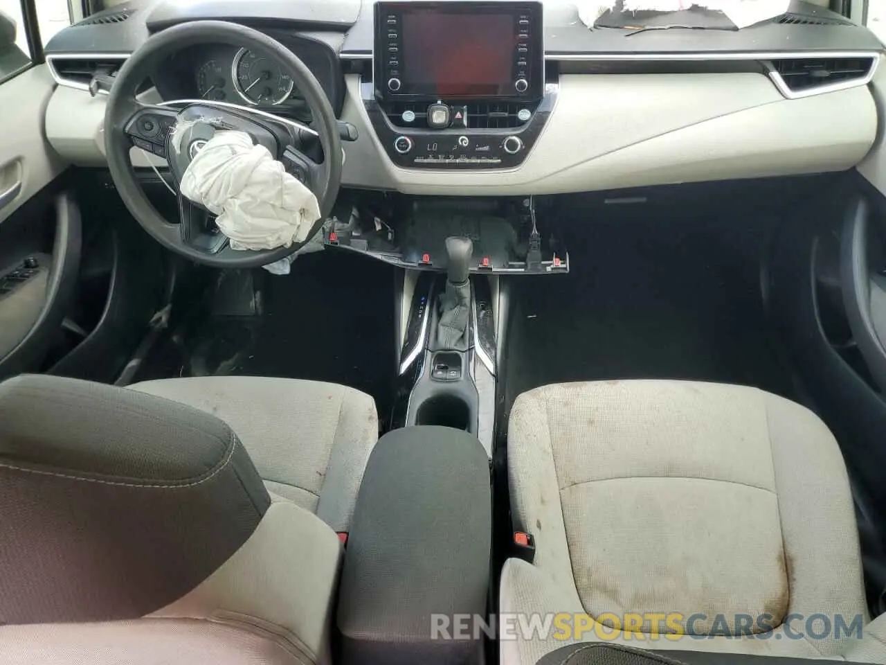8 Photograph of a damaged car JTDEPRAE1LJ054146 TOYOTA COROLLA 2020