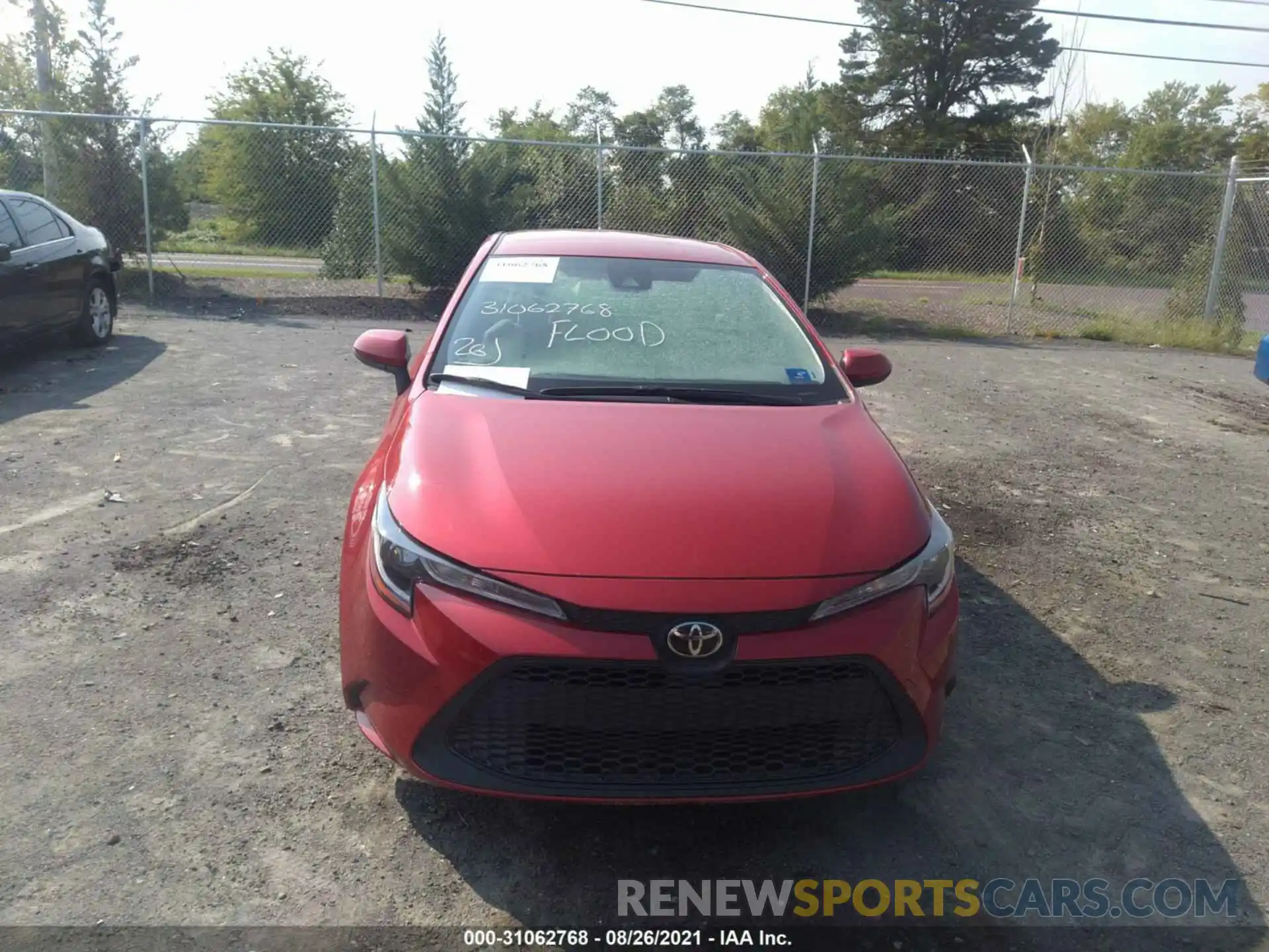 6 Photograph of a damaged car JTDEPRAE1LJ057340 TOYOTA COROLLA 2020