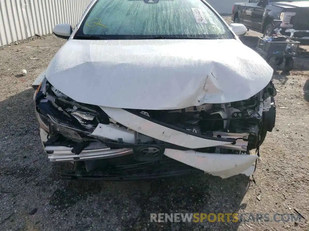 9 Photograph of a damaged car JTDEPRAE1LJ058505 TOYOTA COROLLA 2020