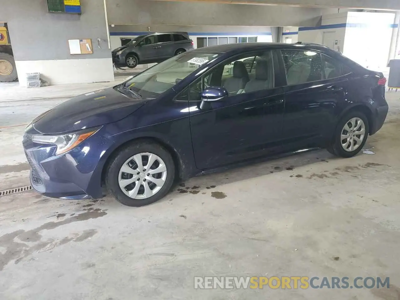 1 Photograph of a damaged car JTDEPRAE1LJ060903 TOYOTA COROLLA 2020