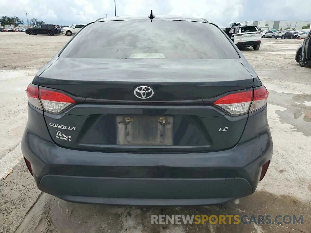 6 Photograph of a damaged car JTDEPRAE1LJ065356 TOYOTA COROLLA 2020