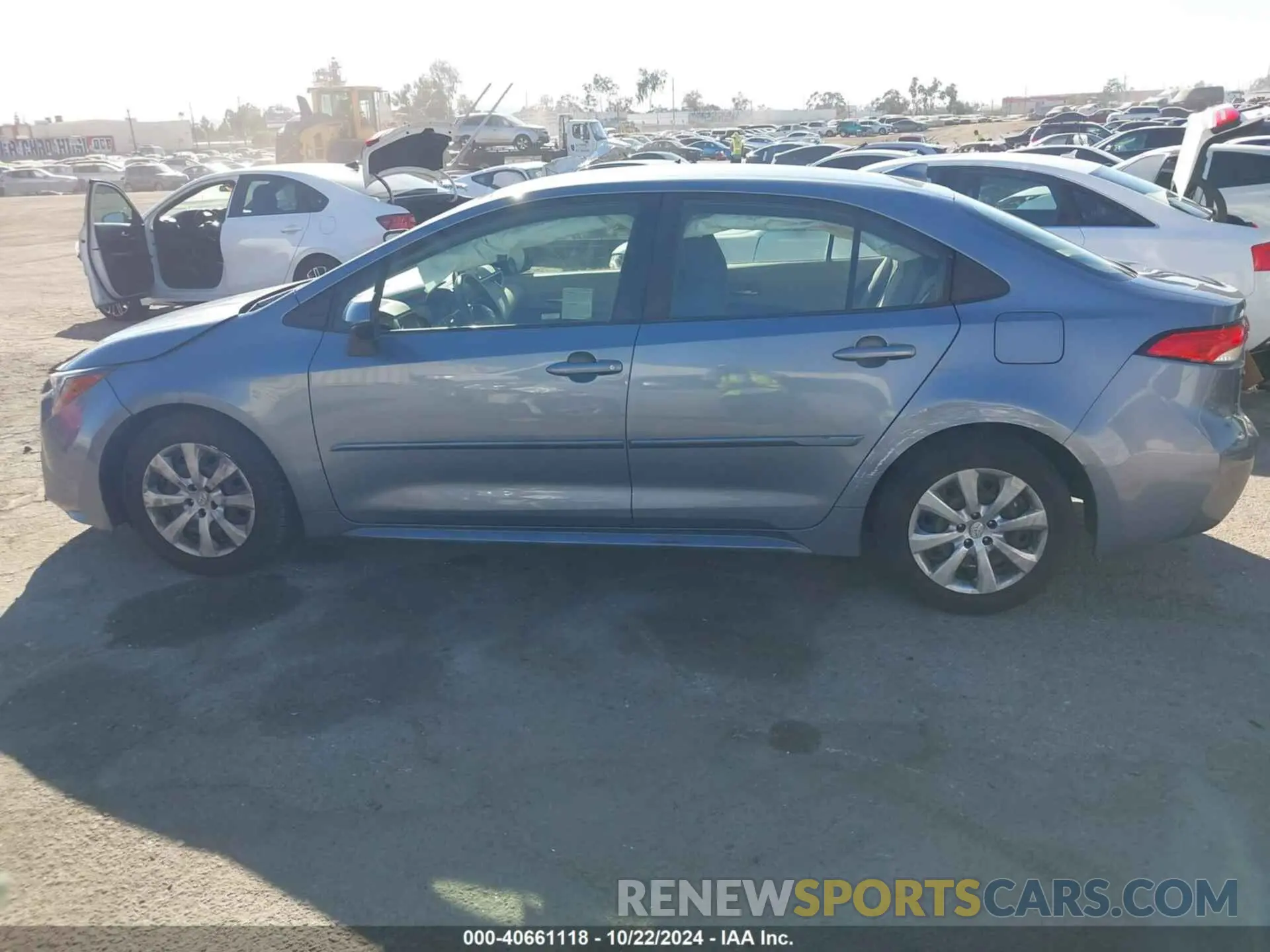 14 Photograph of a damaged car JTDEPRAE1LJ069522 TOYOTA COROLLA 2020