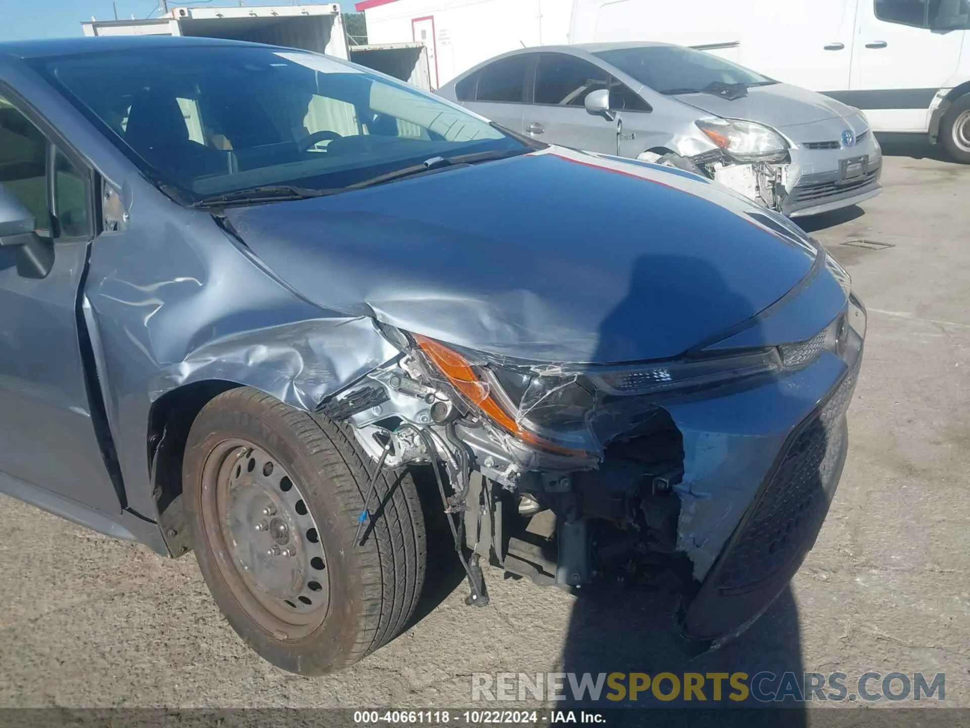 6 Photograph of a damaged car JTDEPRAE1LJ069522 TOYOTA COROLLA 2020
