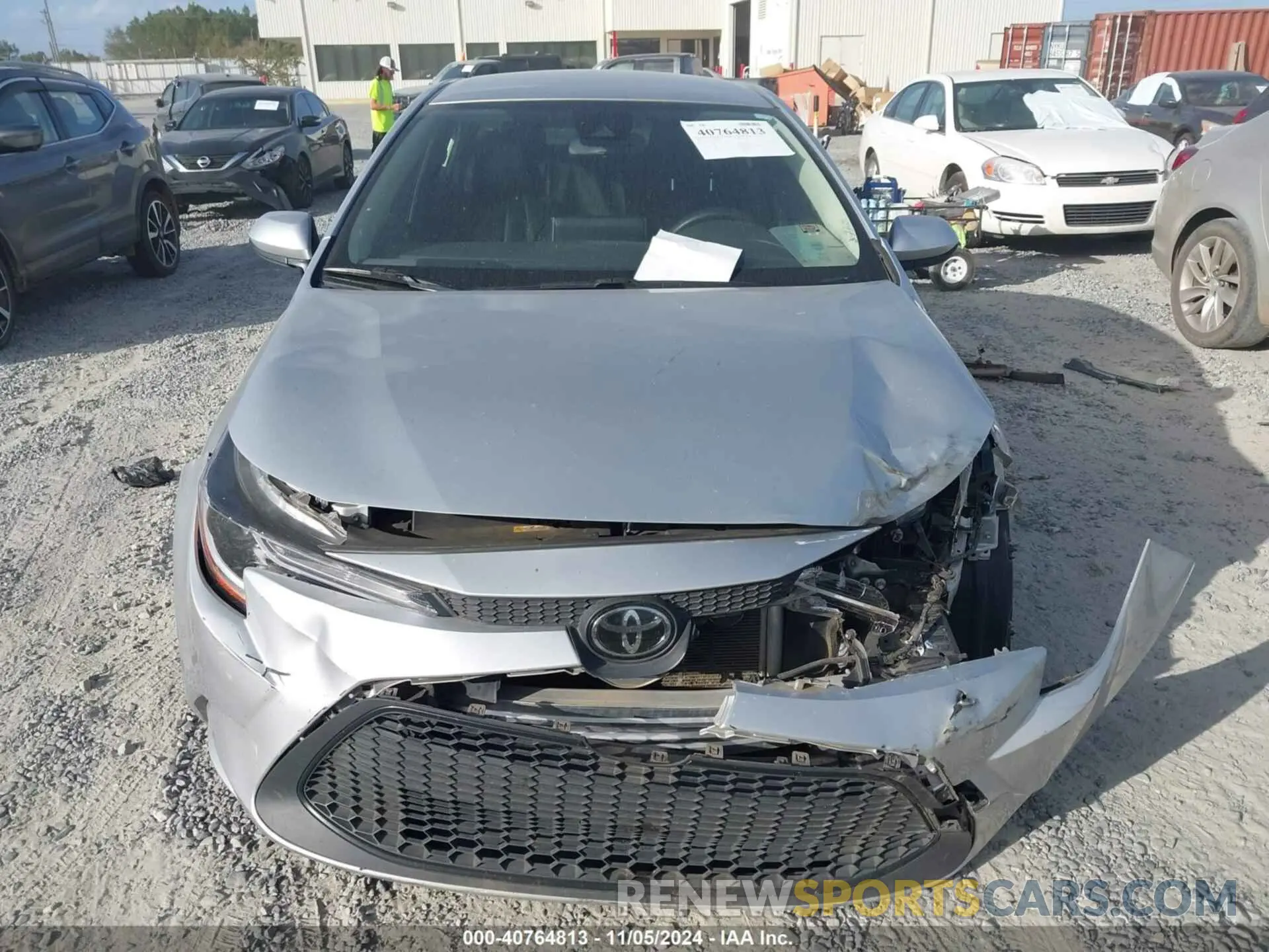 12 Photograph of a damaged car JTDEPRAE1LJ077524 TOYOTA COROLLA 2020