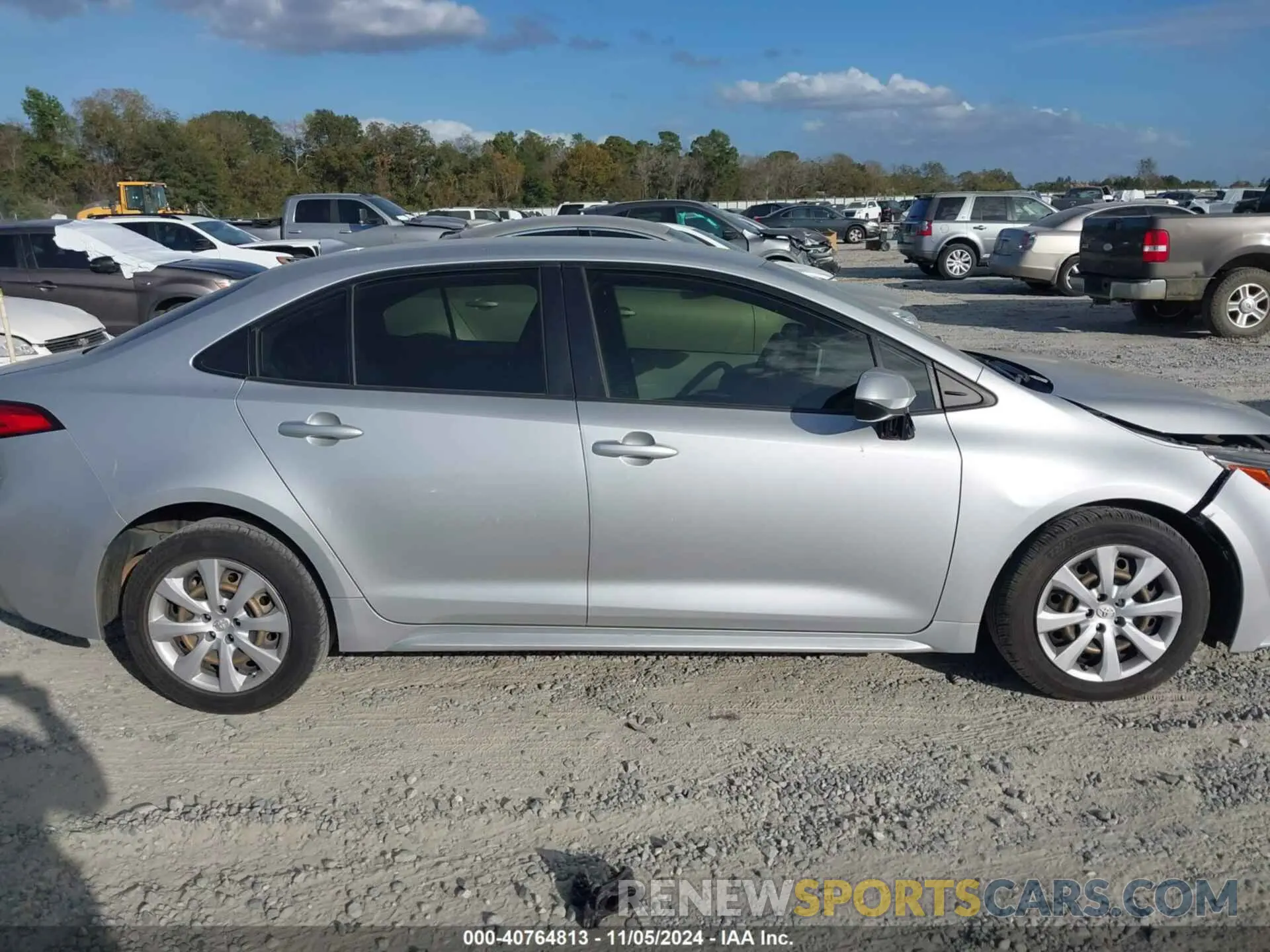 13 Photograph of a damaged car JTDEPRAE1LJ077524 TOYOTA COROLLA 2020