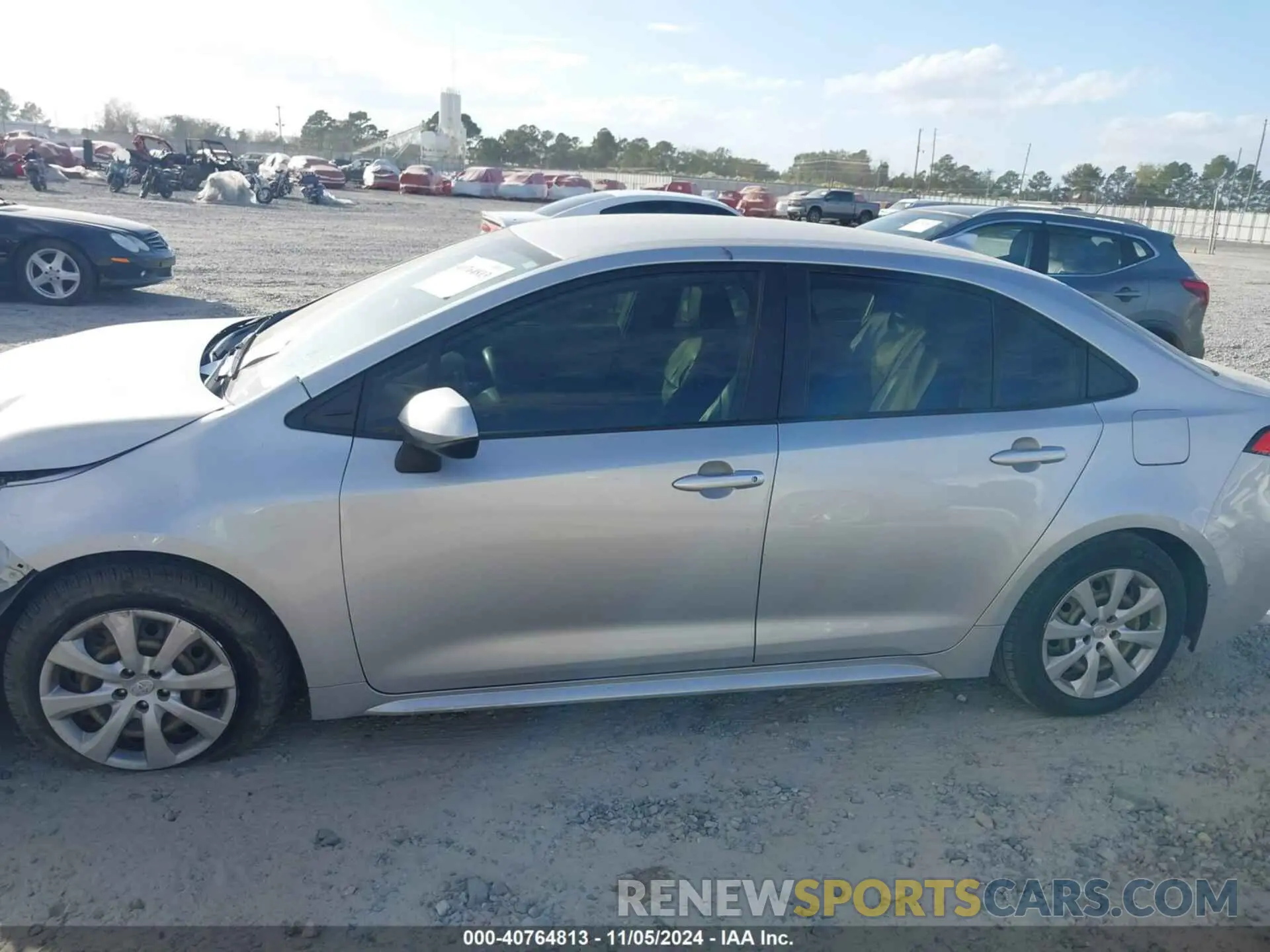 14 Photograph of a damaged car JTDEPRAE1LJ077524 TOYOTA COROLLA 2020