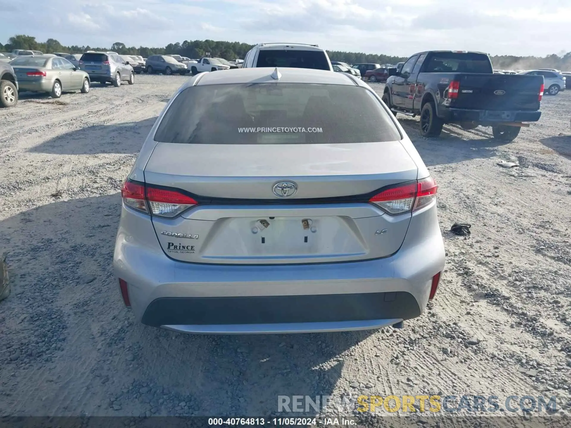 16 Photograph of a damaged car JTDEPRAE1LJ077524 TOYOTA COROLLA 2020