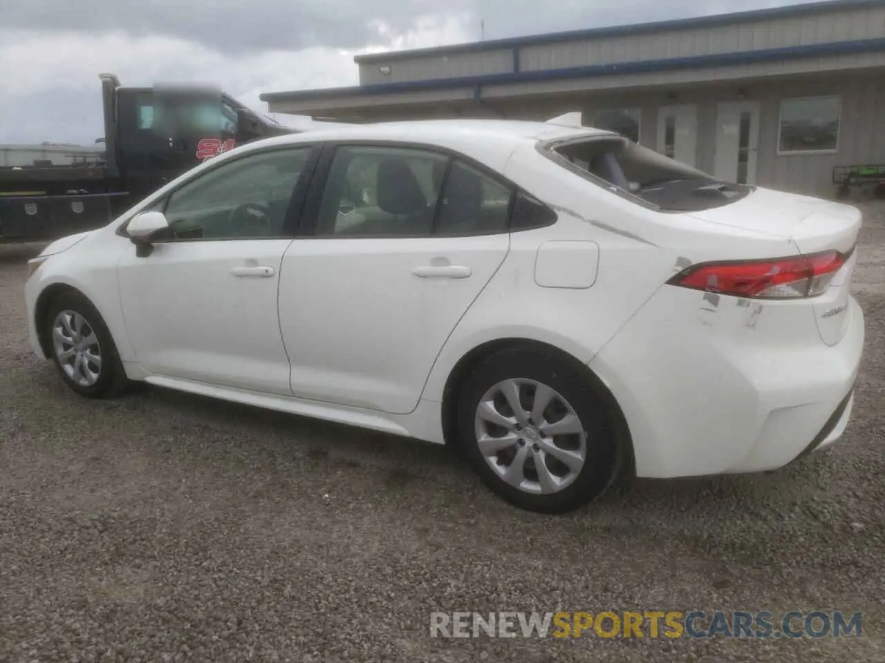2 Photograph of a damaged car JTDEPRAE1LJ078026 TOYOTA COROLLA 2020