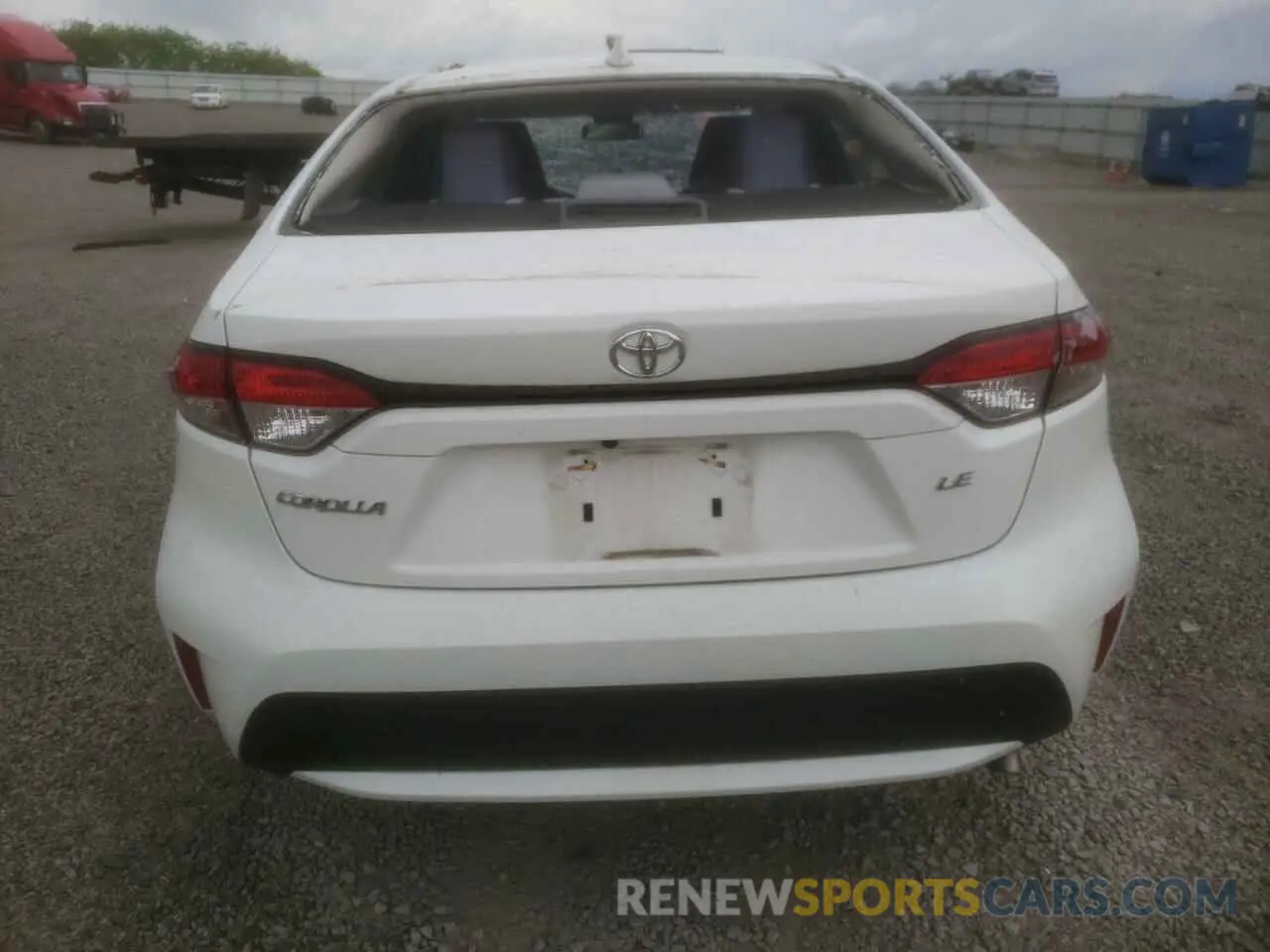 6 Photograph of a damaged car JTDEPRAE1LJ078026 TOYOTA COROLLA 2020