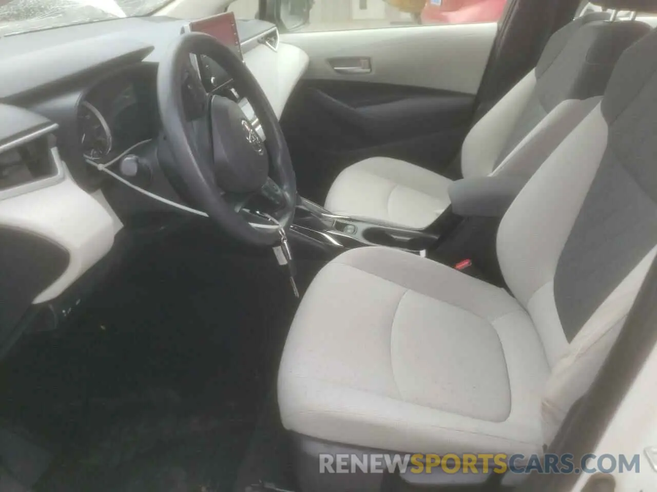 7 Photograph of a damaged car JTDEPRAE1LJ078026 TOYOTA COROLLA 2020