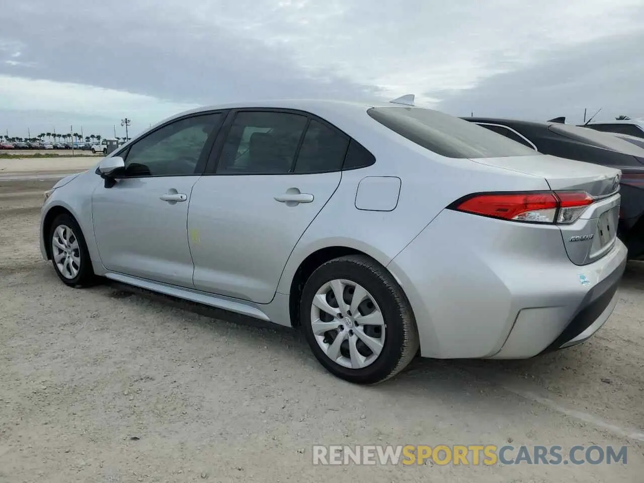 2 Photograph of a damaged car JTDEPRAE1LJ084330 TOYOTA COROLLA 2020