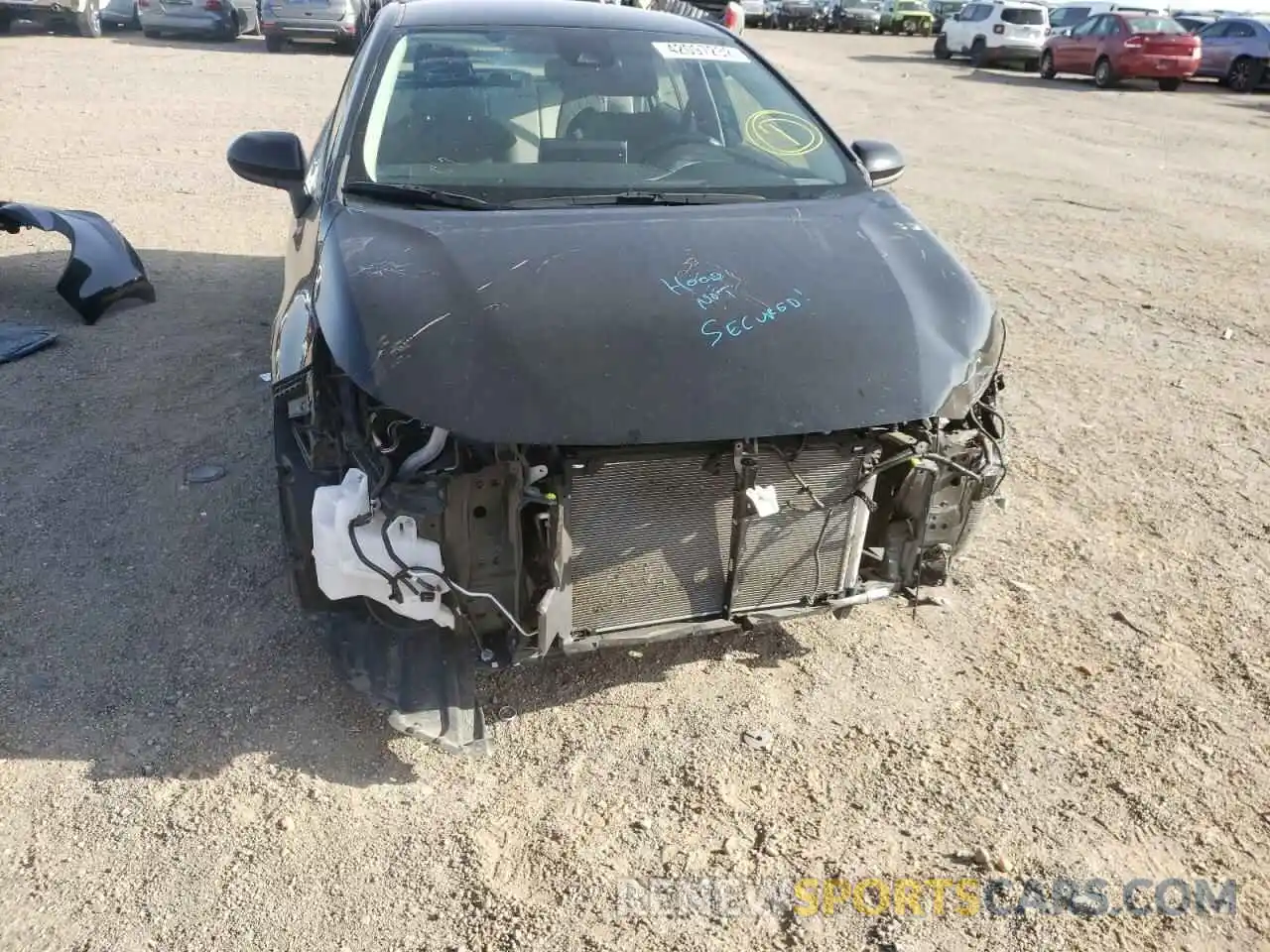 9 Photograph of a damaged car JTDEPRAE1LJ084764 TOYOTA COROLLA 2020