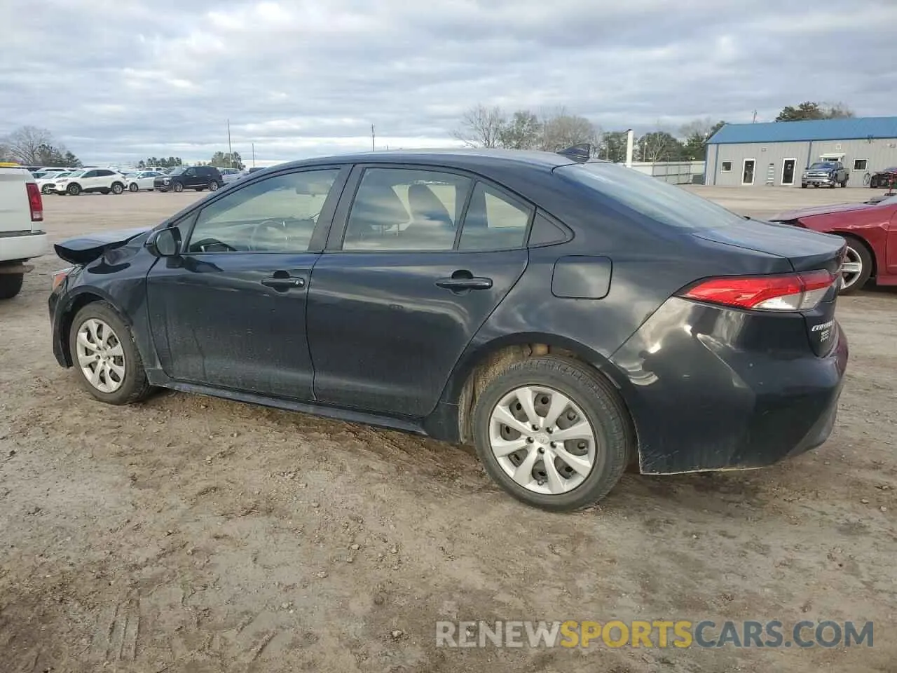 2 Photograph of a damaged car JTDEPRAE1LJ086689 TOYOTA COROLLA 2020
