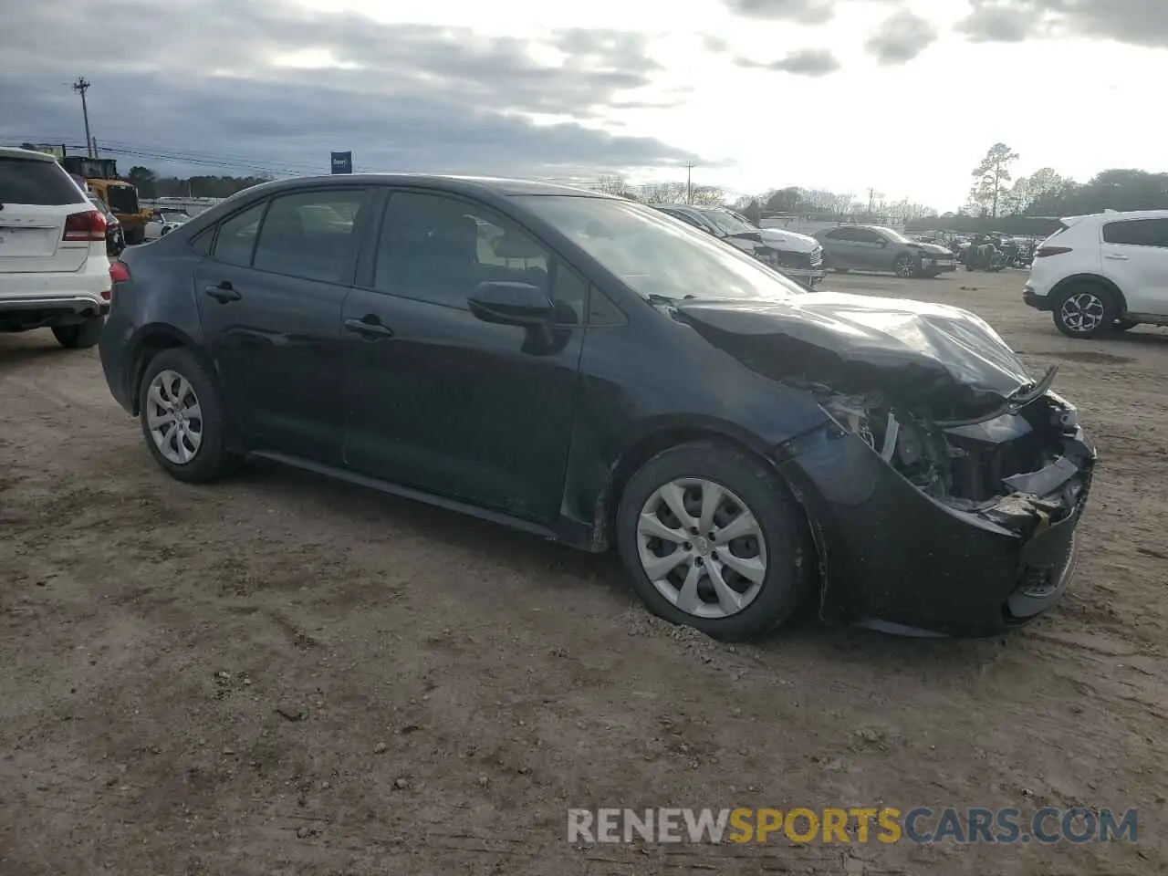 4 Photograph of a damaged car JTDEPRAE1LJ086689 TOYOTA COROLLA 2020