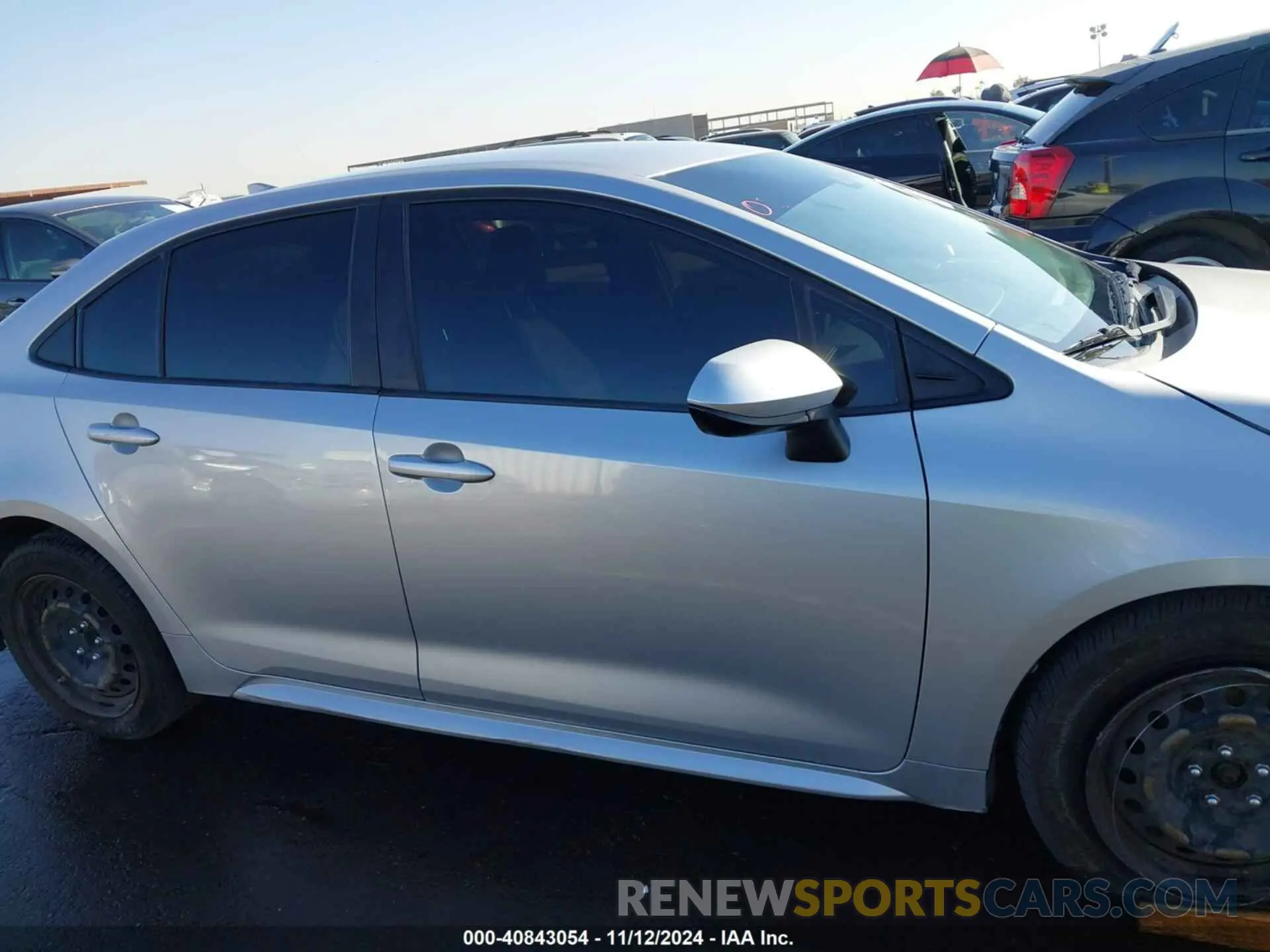 13 Photograph of a damaged car JTDEPRAE1LJ087650 TOYOTA COROLLA 2020