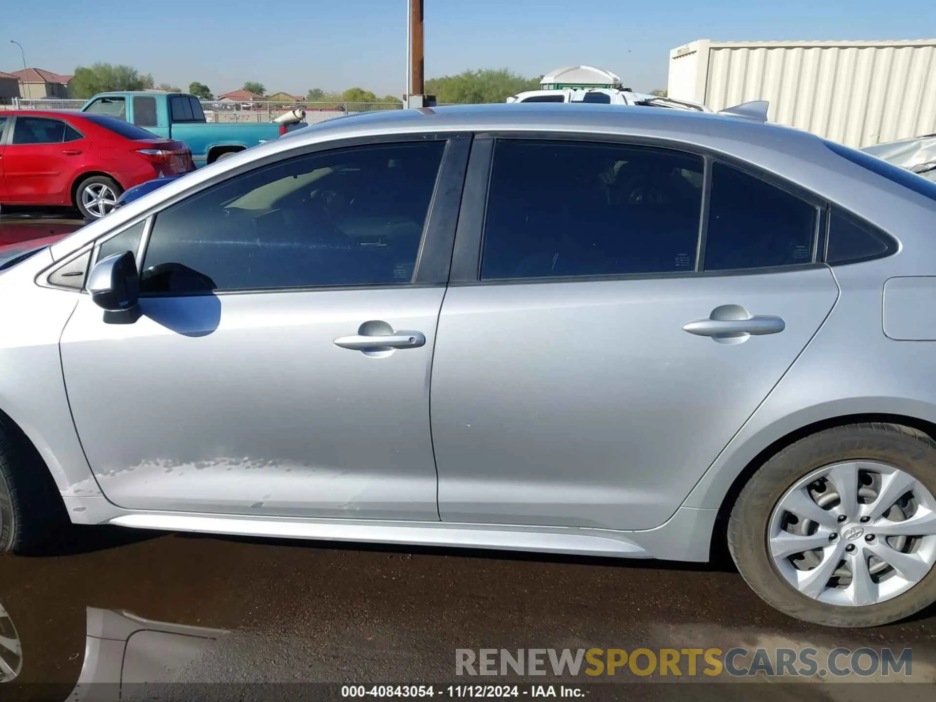 14 Photograph of a damaged car JTDEPRAE1LJ087650 TOYOTA COROLLA 2020