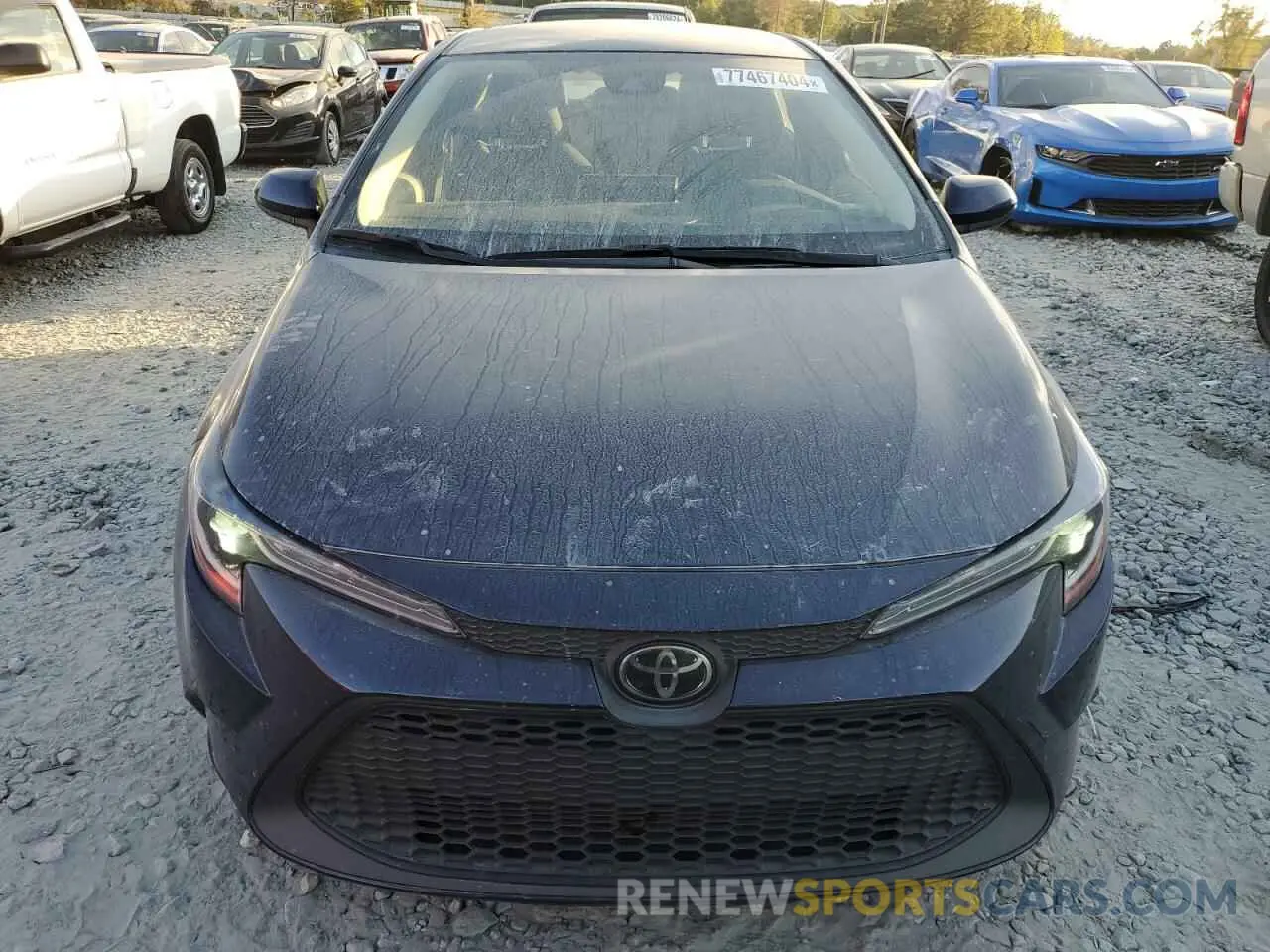 5 Photograph of a damaged car JTDEPRAE1LJ102082 TOYOTA COROLLA 2020