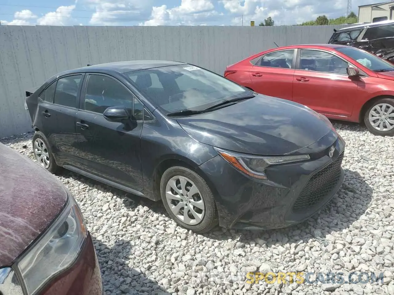 4 Photograph of a damaged car JTDEPRAE1LJ103734 TOYOTA COROLLA 2020