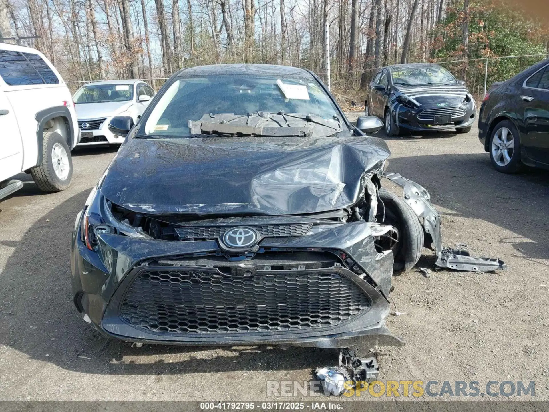 12 Photograph of a damaged car JTDEPRAE1LJ105449 TOYOTA COROLLA 2020