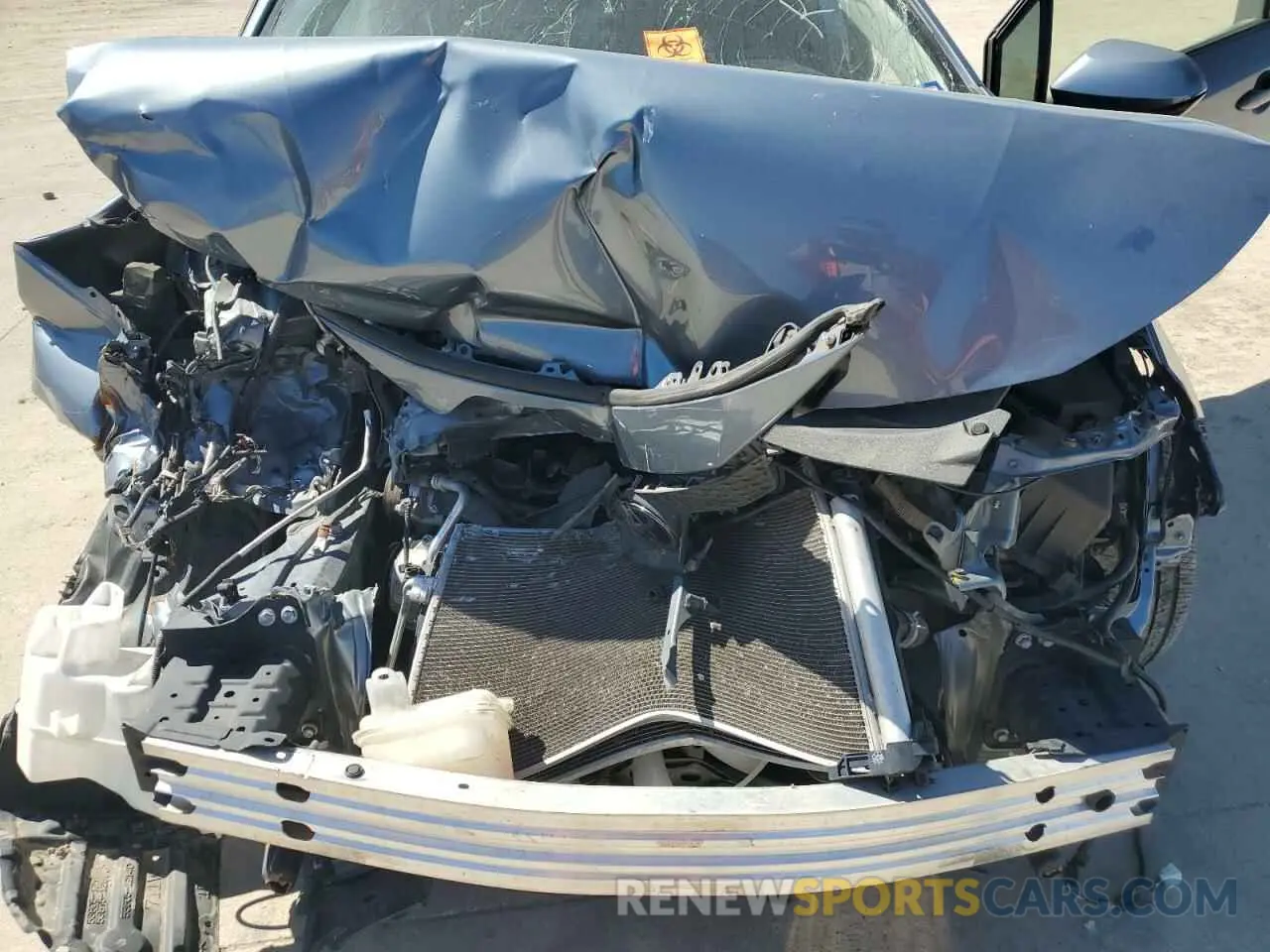 11 Photograph of a damaged car JTDEPRAE1LJ107069 TOYOTA COROLLA 2020