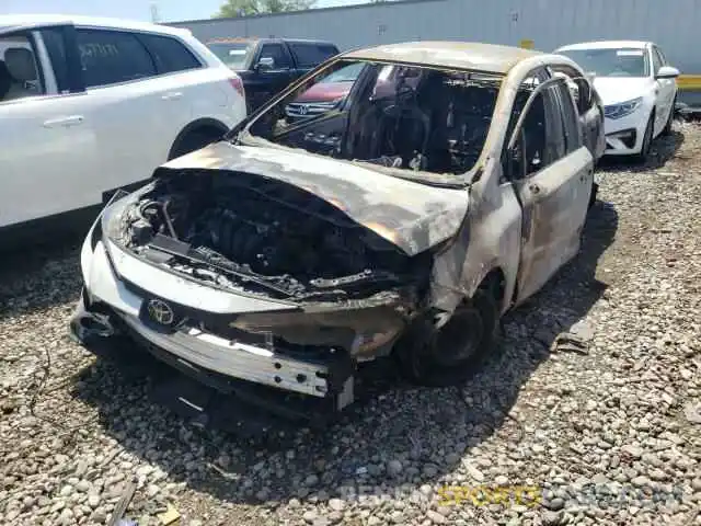 2 Photograph of a damaged car JTDEPRAE1LJ107489 TOYOTA COROLLA 2020