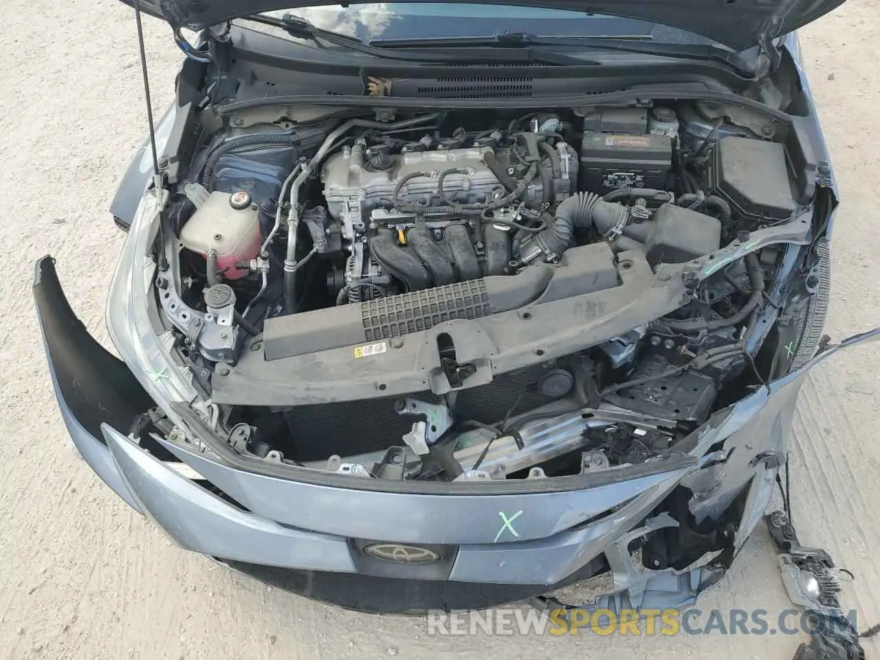 11 Photograph of a damaged car JTDEPRAE1LJ110912 TOYOTA COROLLA 2020
