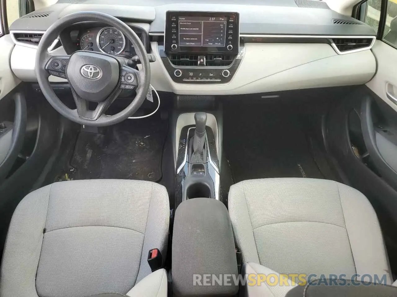 8 Photograph of a damaged car JTDEPRAE1LJ110912 TOYOTA COROLLA 2020
