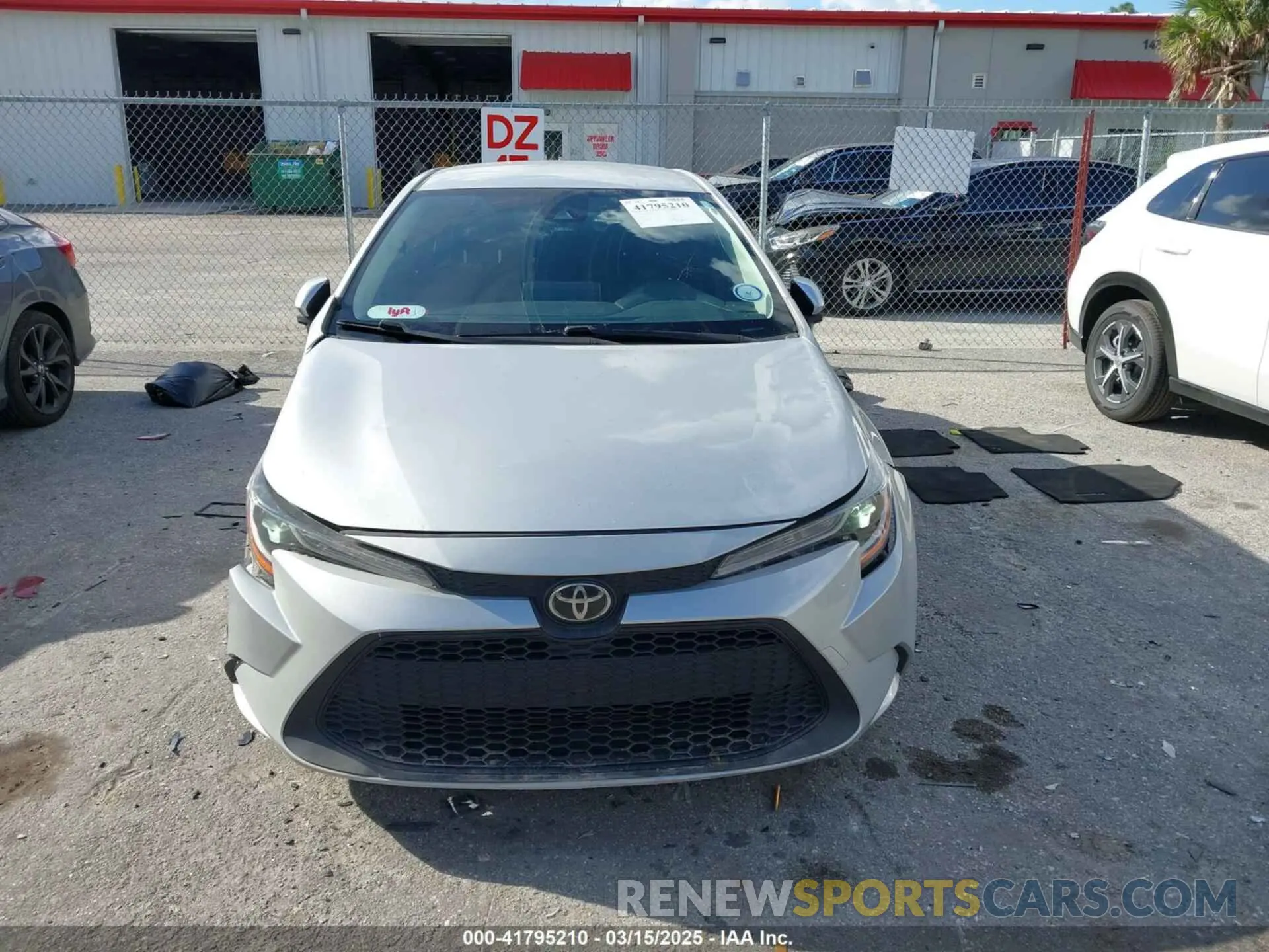 12 Photograph of a damaged car JTDEPRAE1LJ112725 TOYOTA COROLLA 2020
