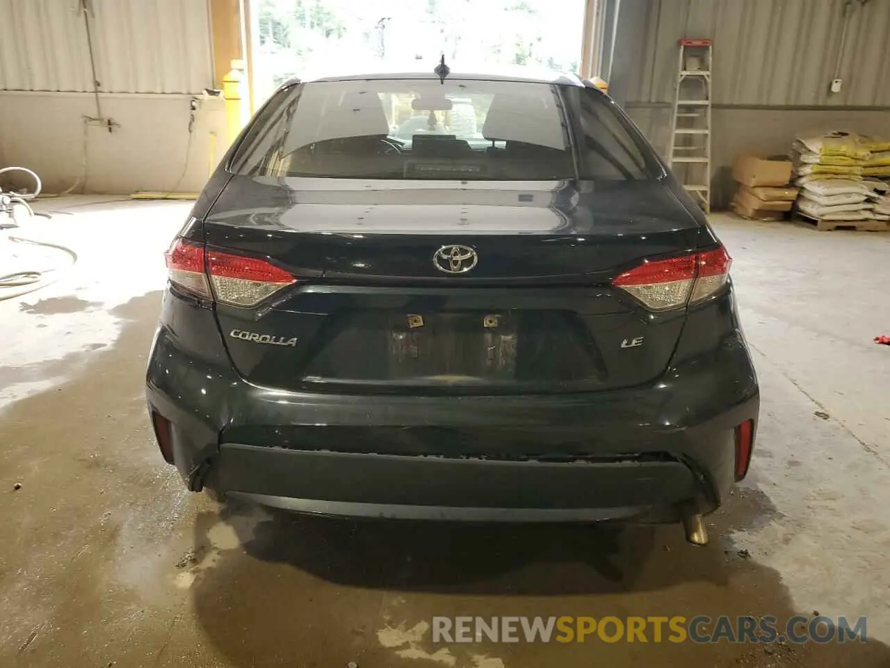 6 Photograph of a damaged car JTDEPRAE1LJ115107 TOYOTA COROLLA 2020