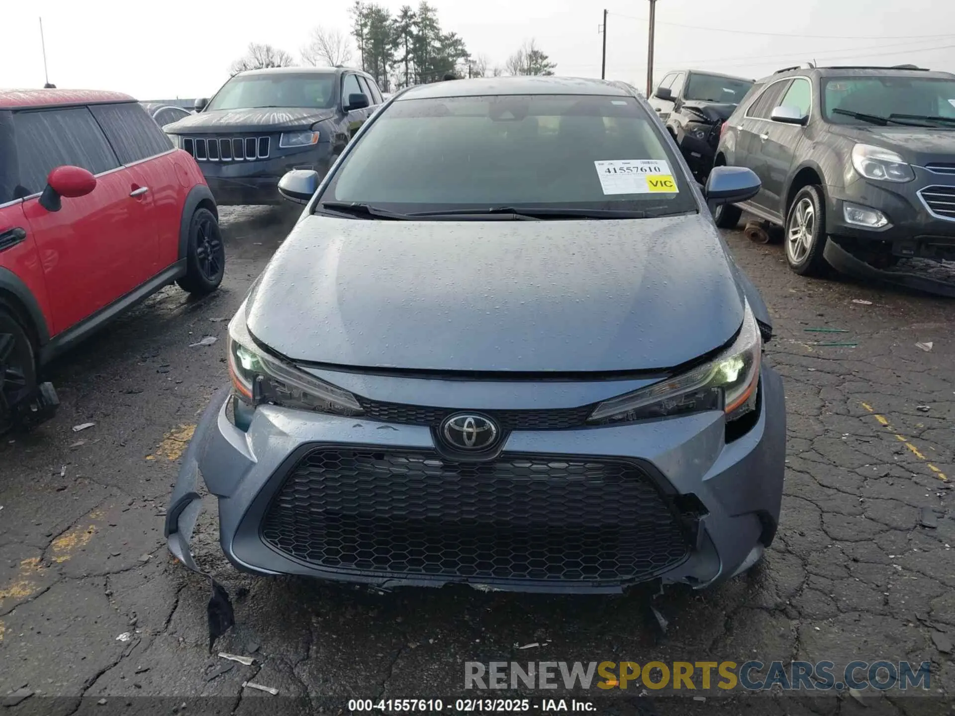 12 Photograph of a damaged car JTDEPRAE1LJ116791 TOYOTA COROLLA 2020