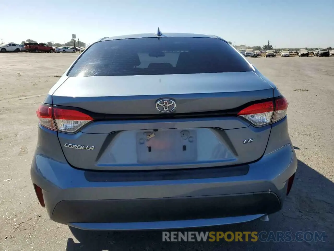 6 Photograph of a damaged car JTDEPRAE2LJ001116 TOYOTA COROLLA 2020