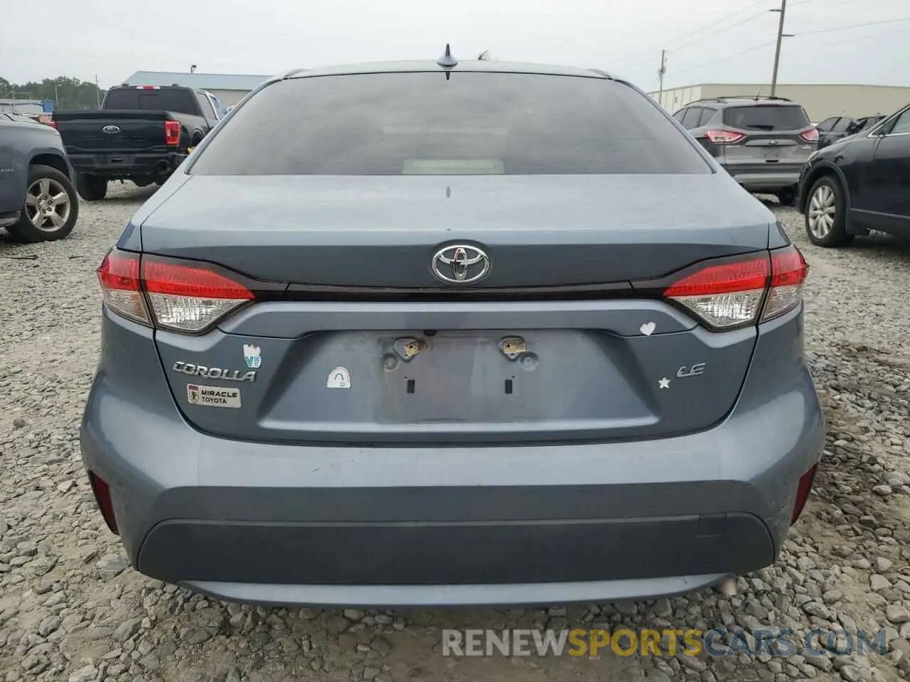6 Photograph of a damaged car JTDEPRAE2LJ001617 TOYOTA COROLLA 2020
