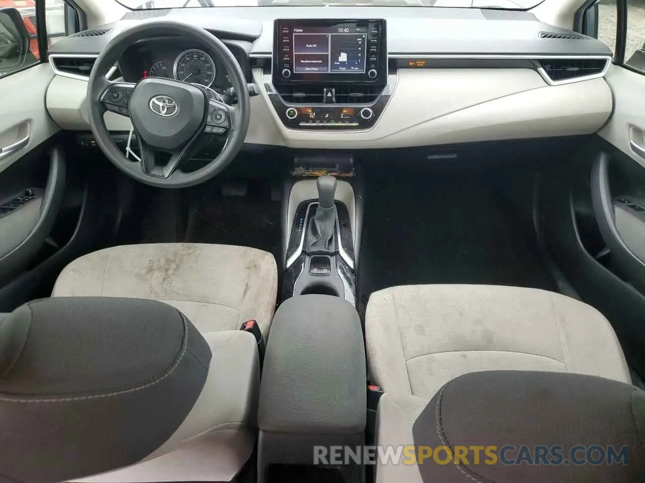 8 Photograph of a damaged car JTDEPRAE2LJ001617 TOYOTA COROLLA 2020