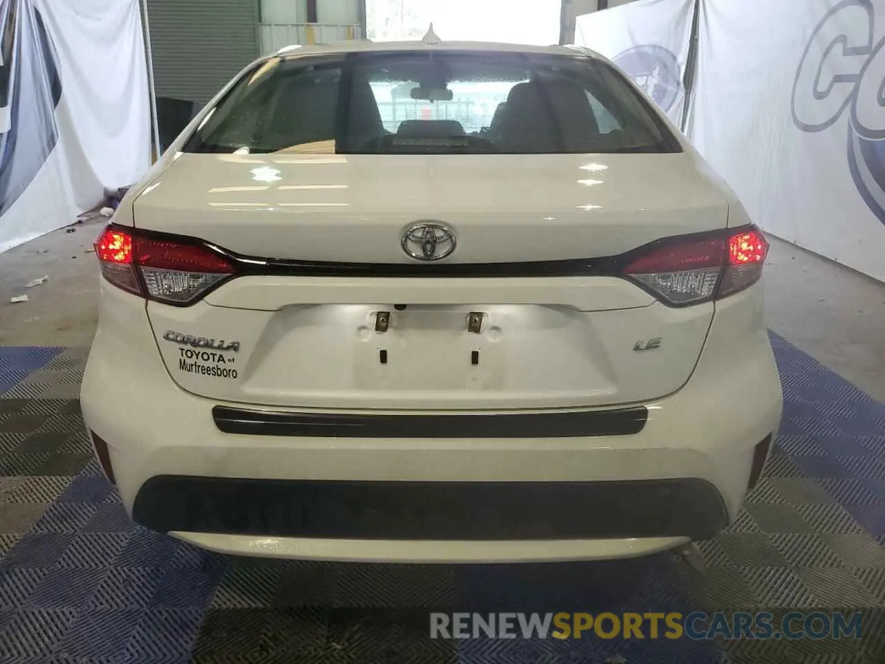 6 Photograph of a damaged car JTDEPRAE2LJ002380 TOYOTA COROLLA 2020
