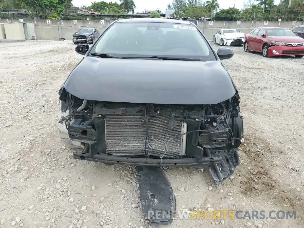 5 Photograph of a damaged car JTDEPRAE2LJ003769 TOYOTA COROLLA 2020