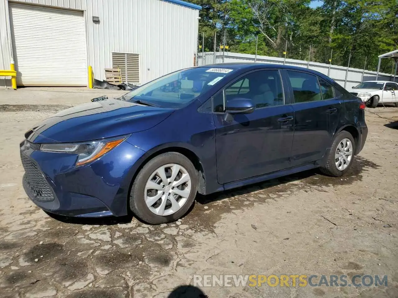 1 Photograph of a damaged car JTDEPRAE2LJ005148 TOYOTA COROLLA 2020