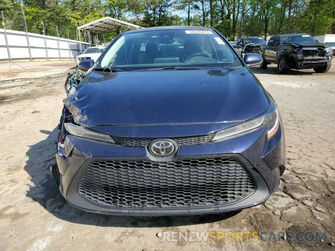 5 Photograph of a damaged car JTDEPRAE2LJ005148 TOYOTA COROLLA 2020