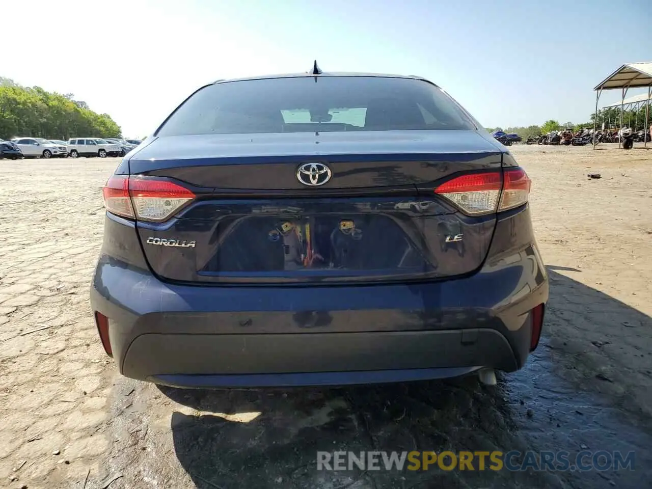 6 Photograph of a damaged car JTDEPRAE2LJ005148 TOYOTA COROLLA 2020