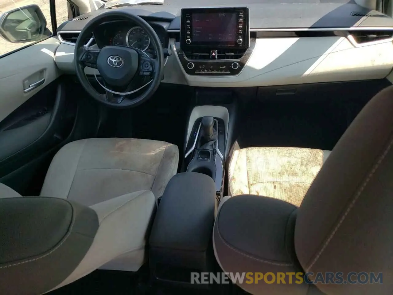 8 Photograph of a damaged car JTDEPRAE2LJ015324 TOYOTA COROLLA 2020