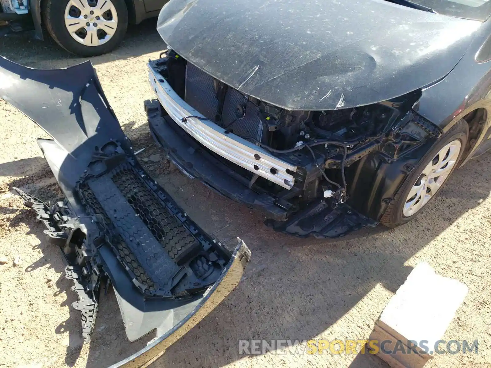 9 Photograph of a damaged car JTDEPRAE2LJ020619 TOYOTA COROLLA 2020